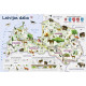 Puzzle Latvian Nature 100pcs. 41x27.5cm, Jāņa Sēta