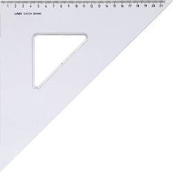 Set Square 45° D4532M, Linex