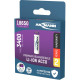 Lādējama (USB-Type C) baterija 18650 Li-Ion 3.6V Type3400, Ansmann