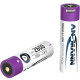 Li-Ion battery 18650 2600 mAh with USB-TypeC charging socket