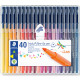 Flomāsteri 323 Triplus® Color 40 krāsu komplekts, Staedtler