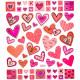 Stickers Hearts, DP Craft