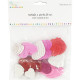 Foam Stickers Hearts 50pcs., DP Craft