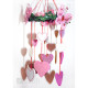 Foam Stickers Hearts 50pcs., DP Craft