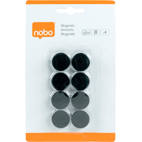 Magnets Nobo ⌀20mm 8pcs.