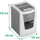 Leitz IQ Autofeed Small Office 100 Automatic Paper Shredder P4