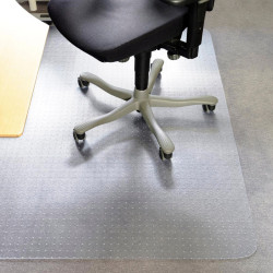 Chair Mat with Studs for Carpets 120x150cm