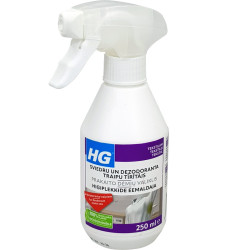 Dezodorantu un sviedru traipu tīrīšanas līdzeklis 250ml, HG