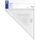 Set Square 45° 31cm Plexiglass Mars® 567, Staedtler