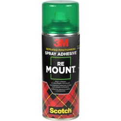 3M™ ReMount™ Removable Repositionable Spray Adhesive, 400ml