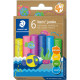 Plastilīns Noris® Jumbo Glitter, Staedtler