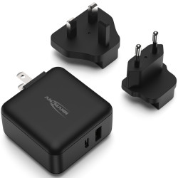 Travel Charger EU/UK/USA TC230PD, Ansmann