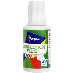 Correction liquid with brush 20ml Forpus