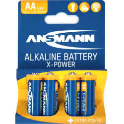 Baterijas X-Power AA 1.5V, Ansmann