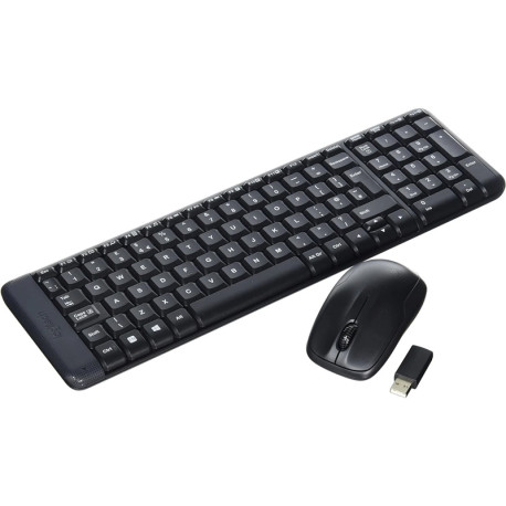 Komplekts Wireless Combo MK220 EN/RU, Logitech
