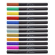 Glass & Porcelain Markers 12pcs., Nassau Fine Art