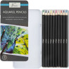 Aquarel pencils 10pcs., Nassau Fine Art