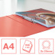 Ring Binder Esselte Vivida A4 4RR/25 mm