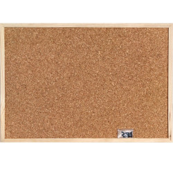 Esselte Economy Cork Noticeboard Wood Frame 40x60cm