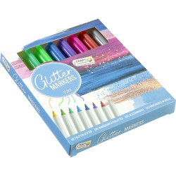 Glitter Markers 8pcs., Craft ID