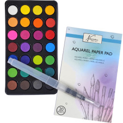 Aquarel Set 30pcs., Nassau Fine Art