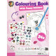 Colouring Book Princess 12 Sheets + Stickers 2 Sheets, Creative Craft