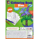 Colouring Book Dino A5 64 Drawings, Creative Craft