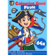 Colouring Book Pirate A5 64 Drawings, Creative Craft