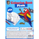 Colouring Book Pirate A5 64 Drawings, Creative Craft