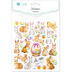 Stickers Easter Bunnies 29pcs., DP Craft