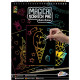 Magical Scratch Pad Rainbow A4 20 Sheets, Creative Craft