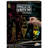 Skrāpējamās kartes Magical Rainbow A4 20lp, Creative Craft