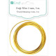 Craft Wire Golden/Silver ⌀2mm 5m, DP Craft