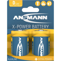 Baterijas X-Power D 1.5V 2gab., Ansmann