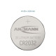 Lithium Coin cell CR2032 3VAnsmann