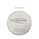 Lithium Coin cell CR2032 3VAnsmann