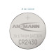 Button Cell Battery CR2430 3V Lithium, Ansmann