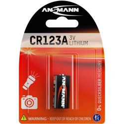 Battery CR123A, Ansmann