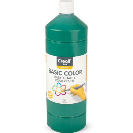 Plakātu krāsas Basic Color 12x1000ml, Creall