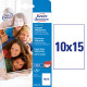 Fotopapīrs 10x15cm 180g/m² 60lp. glancēts, Avery Zweckform