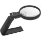 LED Hand-held Magnifier with Fold-out Stand, Wedo