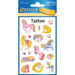 Uzlīmes-tetovējumi 56681 (zirgi), Avery Zweckform