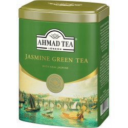 Beramā zaļā tēja ar jasmīnu 100g metāla kārba, Ahmad Tea