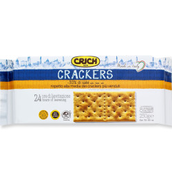 Krekeri ar samazinātu sāls saturu 250g, Crich