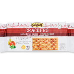 Crackers with Tomato & Basil 250g, Crich