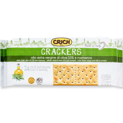 Crackers with Extra Virgin Olive Oil 10% & Rosemary 250g, Crich