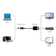 Adapteris Display Port (Male) → VGA (Female), Cablexpert
