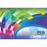 One side tinted cardboard A3 230g/m² 7 sheets, ABC Jums