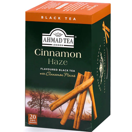 Aromatizēta melnā tēja Cinnamon Haze 20 pac., Ahmad Tea