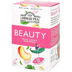 Peach, Carob & Rose Petals "Beauty" Infusion Ahmad Tea